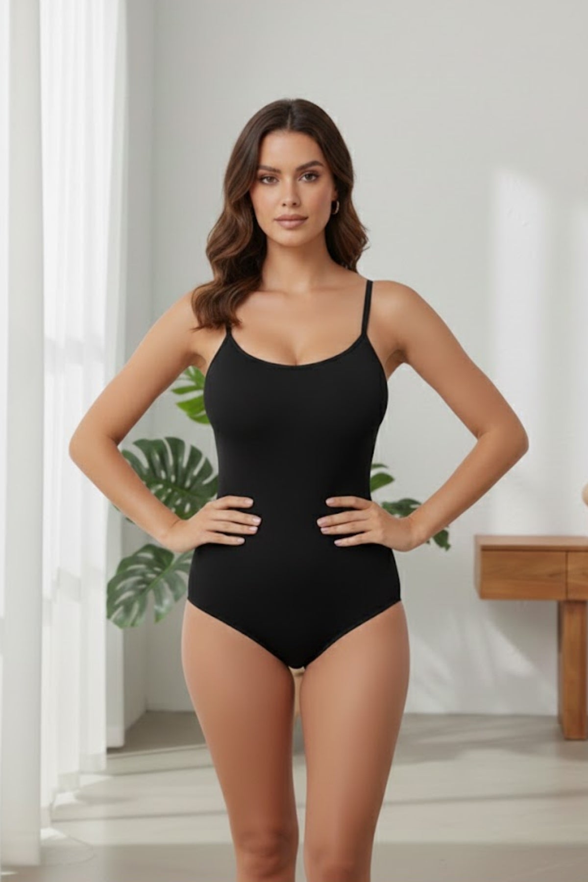 Kadın Çıtçıtlı Zıbın Body Korse Ayarlanabilir Askılı Göbek Bel Toparlayıcı Push Up Sıkılaştırıcı