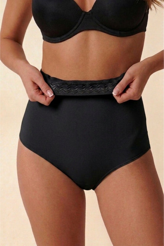 Yüksek Bel Slip Korse Dikişsiz Lazer Kesim İz Yapmaz Göbek Bel Basen Toparlayıcı Kadın